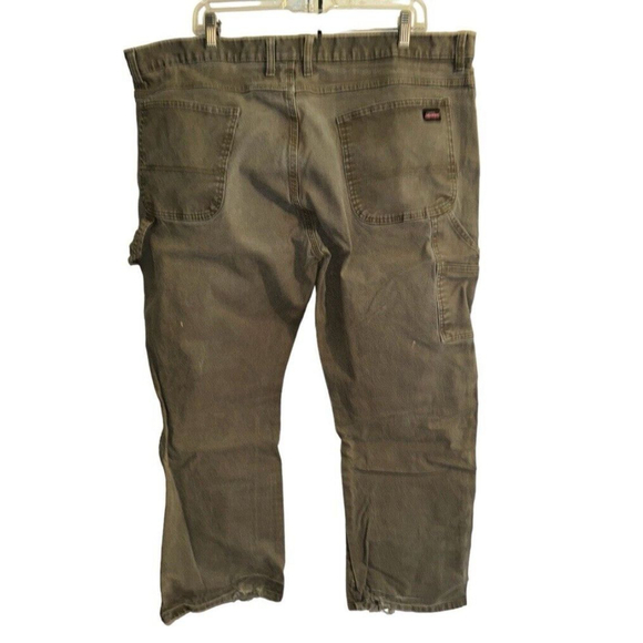 Genuine Dickies Mens Flex Duck Utility Pants Carpenter Flex Regular Fit 42x30 - Picture 7 of 7